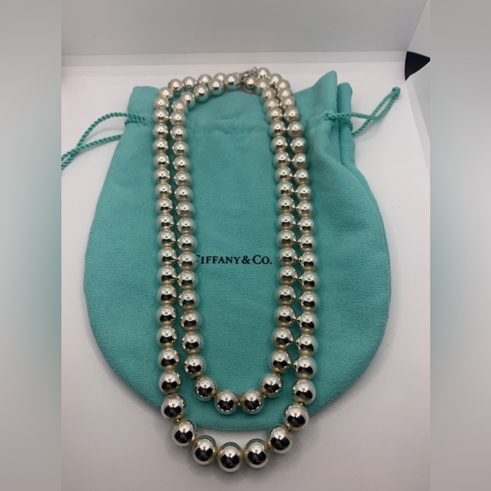 FIRM - Authentic & Rare 35โ Long Tiffany & Co Hardwear Ball Necklace - Picture 6 of 13